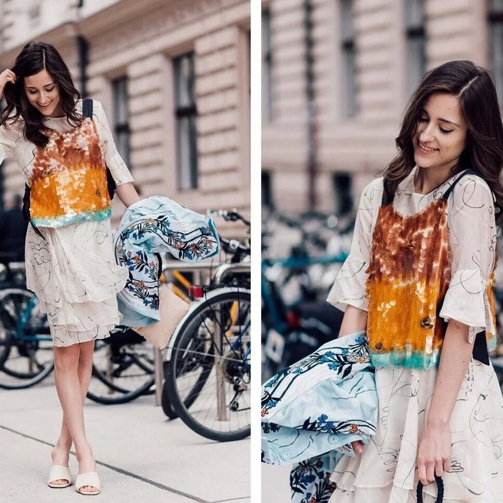 H&M Conscious Exclusive Sequin Top - Picture 3 of 6